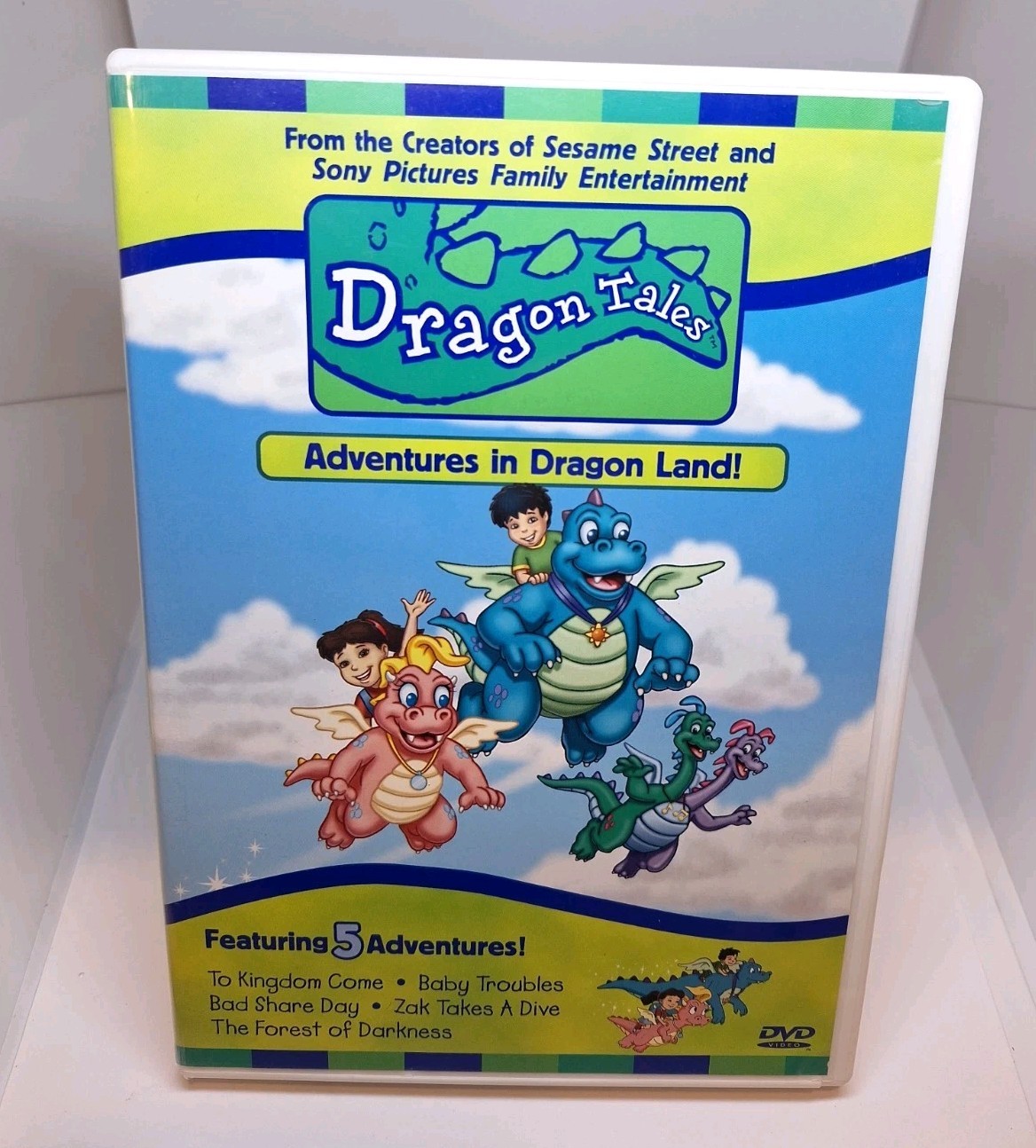 Dragon Tales Adventures in Dragon Land DVD 2000 Kids Family Oop