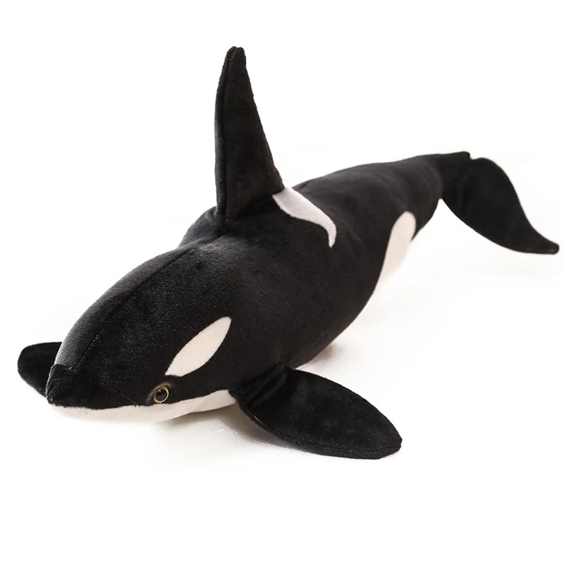 50cm Lifelike Orcinus Orca Whale Plush Toy Big Stuffed Sea Animal Gift 50cm Lifelike Orcinus Orca Whale Plush Toy Big Stuffed Sea Animal Gift