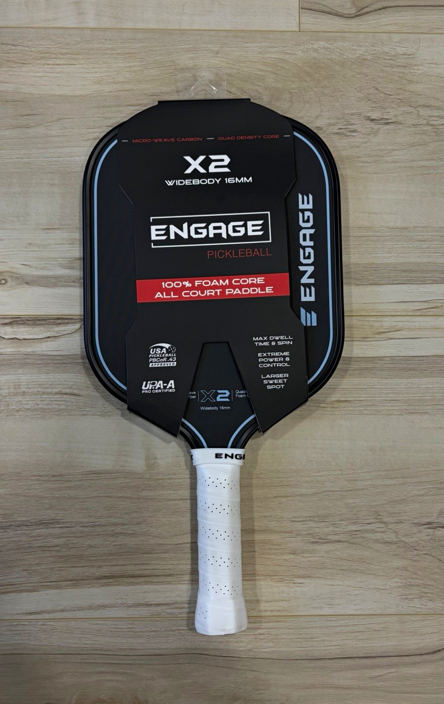 Engage Pickleball Paddle X2 Widebody 16mm Engage Pickleball Paddle X2 Widebody 16mm