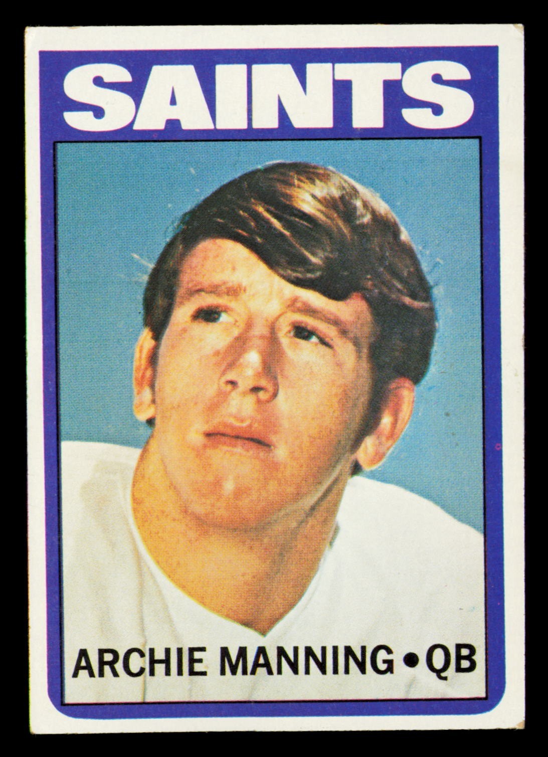 1972 Topps #55 Archie Manning 1972 Topps #55 Archie Manning