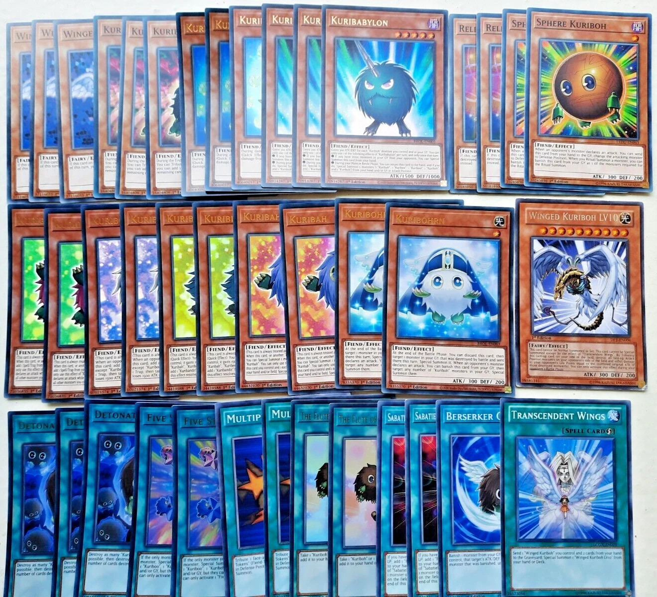 Yugioh Complete Competitive 40 Card kuriboh deck **HOT** + Bonus