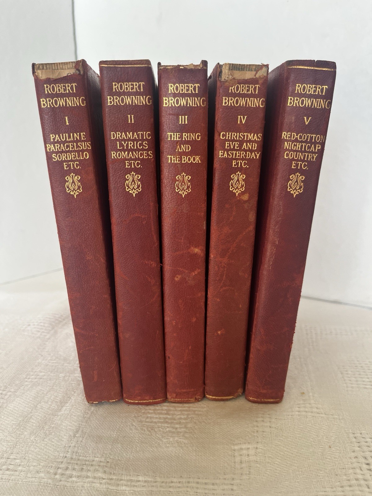 Robert Browning-Riverside Pocket Edition-Poetic and Dramatic Works Volumes I-V Robert Browning-Riverside Pocket Edition-Poetic and Dramatic Works Volumes I-V