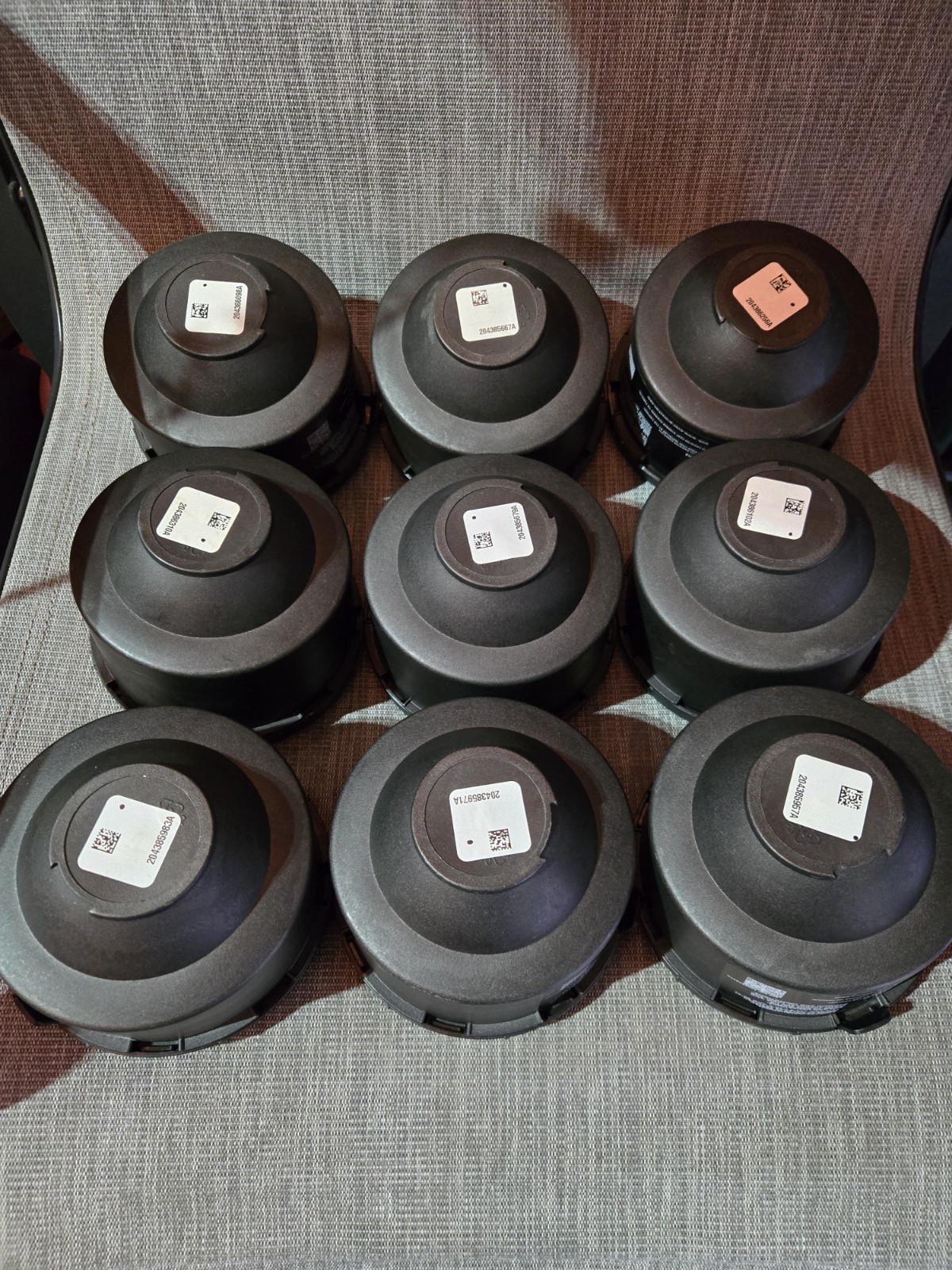 LOT OF 9 SEALED Avon CBRNCF50 Gas Mask Filter Canister 72602/2 Expired 4/2026