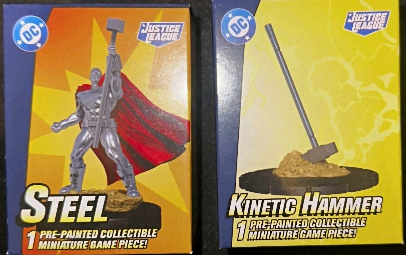 WizKids DC HeroClix War Games Steel #043 w/ Kinetic Hammer Pre-Painted