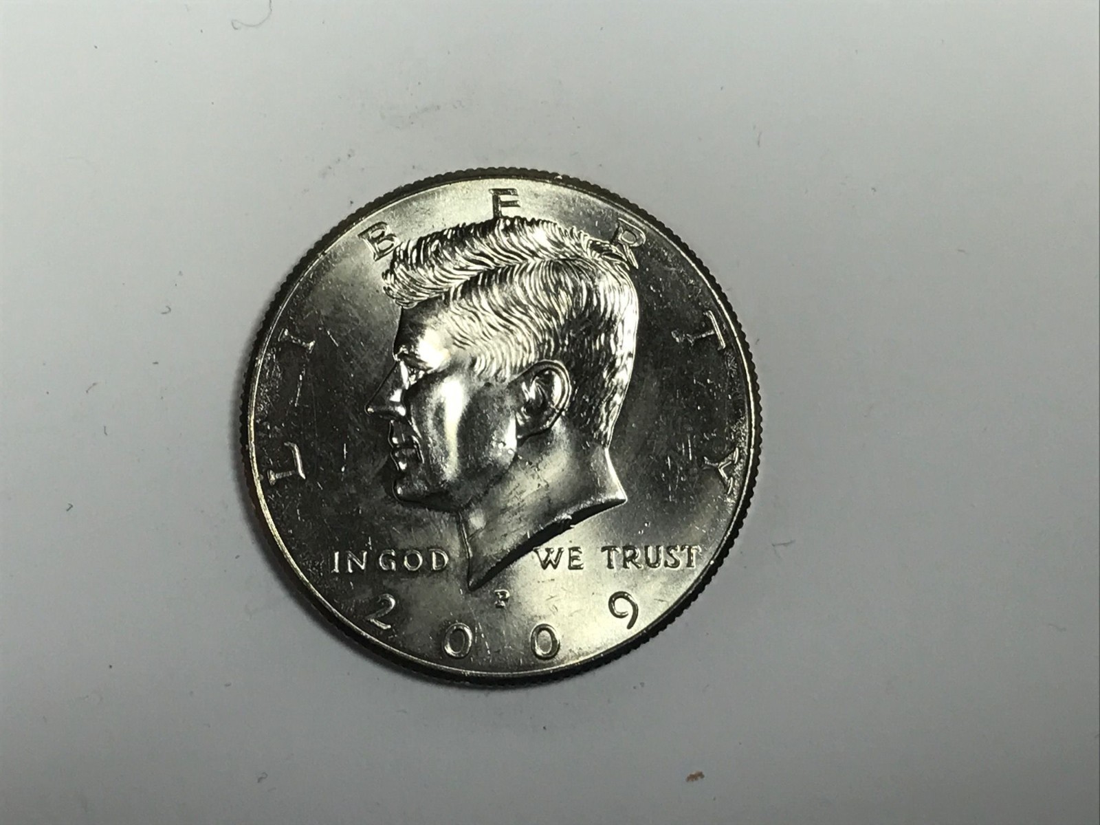 2009-P Kennedy Clad Almost Uncirculated to Uncirculated Half Dollar
