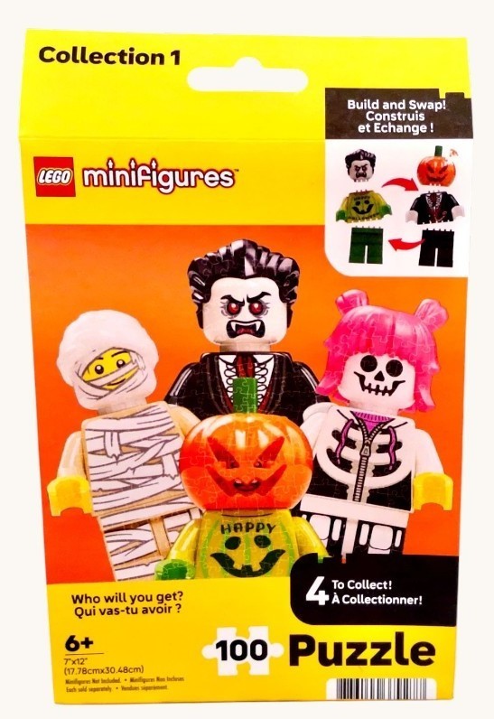 LEGO Minifigures Halloween Blind Pack 031 JACK-O-LANTERN 100 Pc Puzzle 2026 READ