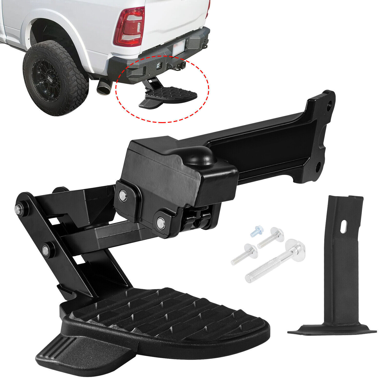 82215842AH For 2019-2024 Ram 2500 & 3500 Rear Bumper Side Step OEM Replacement