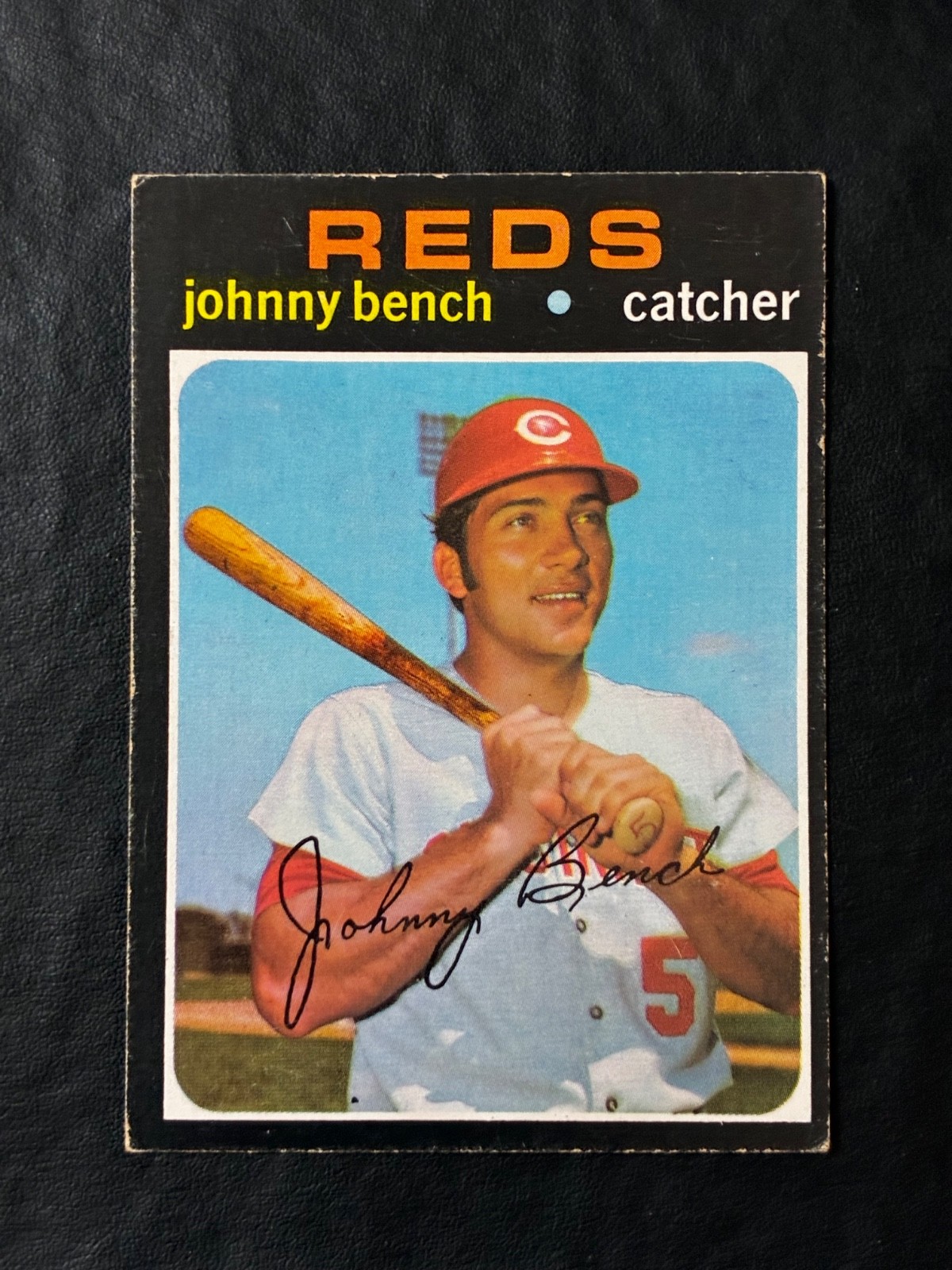 1971 Topps Johnny Bench #250 - No Creases - EX/VG
