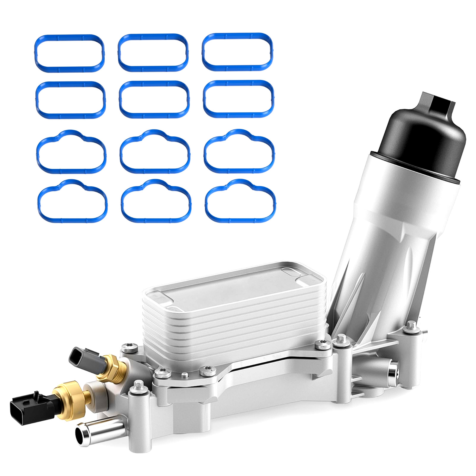 HEAVY DUTY OIL COOLER HOUSING FOR DODGE 3.6L UPGRADED ALUMINUM 926-876 926-959 HEAVY DUTY OIL COOLER HOUSING FOR DODGE 3.6L UPGRADED ALUMINUM 926-876 926-959