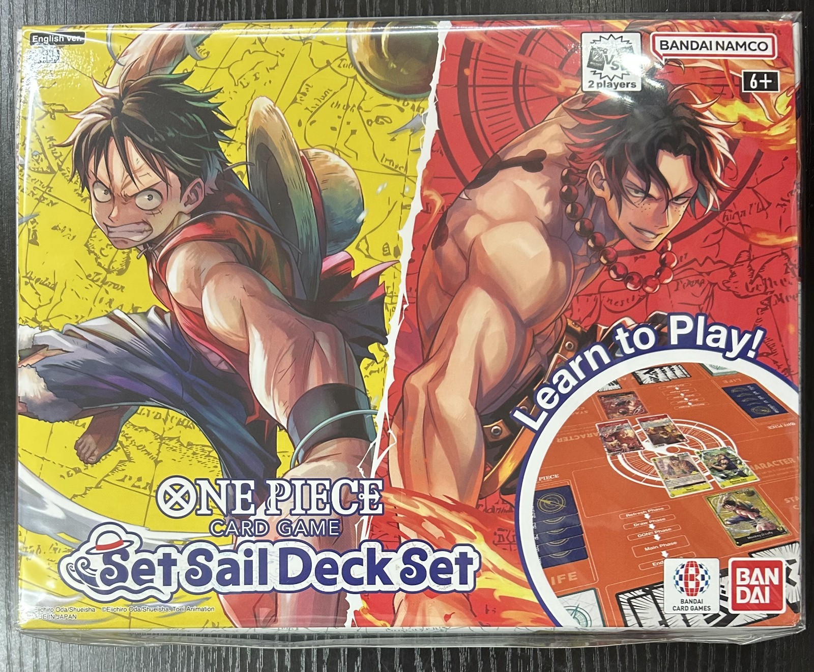 Bandai Namco One Piece Set Sail Deck Kit Learn to Play Factory Sealed 🚚✅