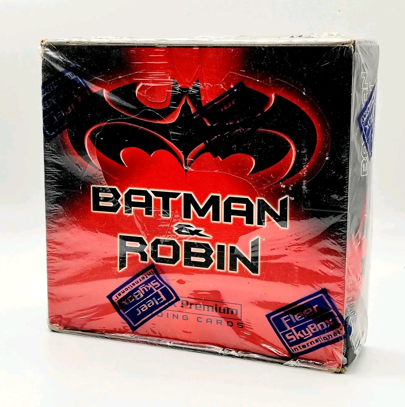 1997 Batman & Robin Movie Fleer Skybox Hobby Box 36 Packs New Factory Sealed* 1997 Batman & Robin Movie Fleer Skybox Hobby Box 36 Packs New Factory Sealed*