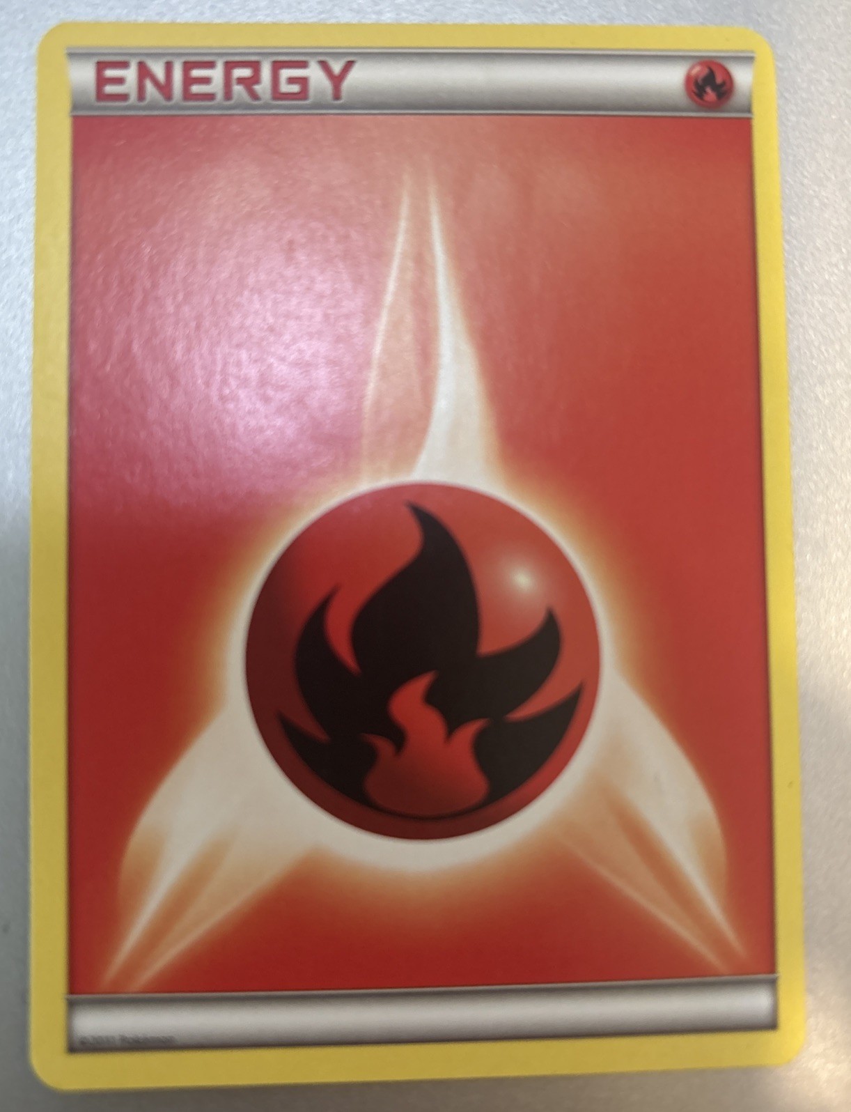 The Pokémon Company Pokemon TCG Fire Energy Basic 106/114 Black & White Regular The Pokémon Company Pokemon TCG Fire Energy Basic 106/114 Black & White Regular
