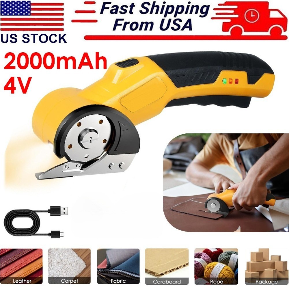 Cordless Electric Scissors 4V Cardboard Cutter, Box Cutter Fabric Scissor Cutter Cordless Electric Scissors 4V Cardboard Cutter, Box Cutter Fabric Scissor Cutter