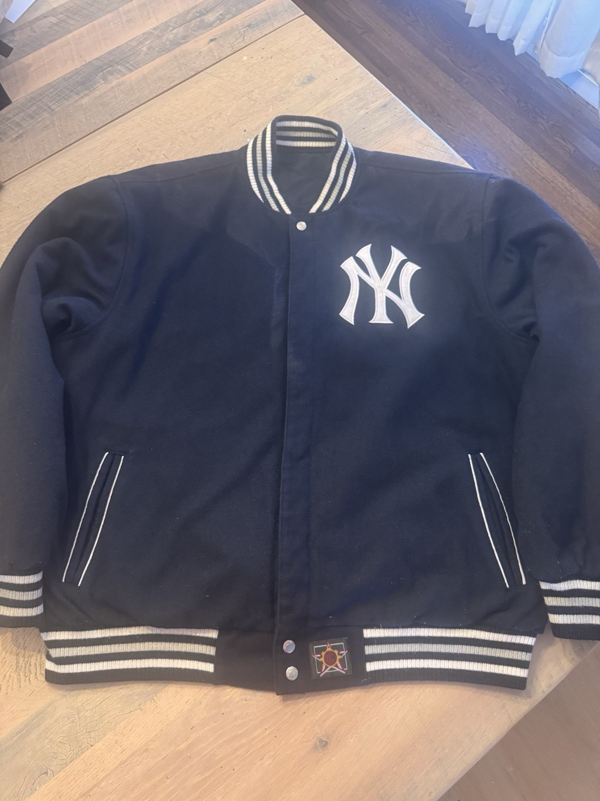 VTG “JH” Branded New York Yankees 1990s Reversible Jacket Size XL