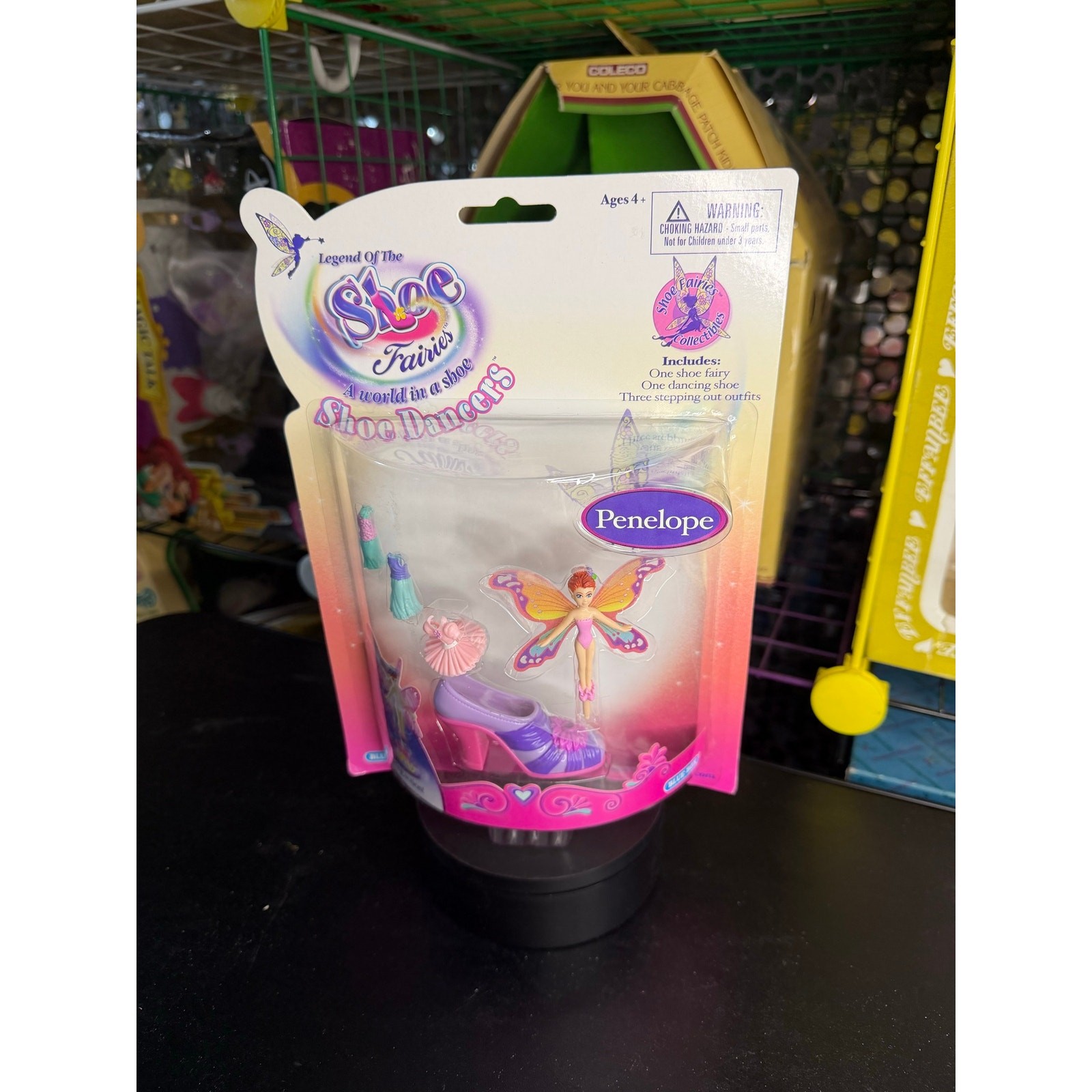Vintage 2001 Blue Box Legend of the Shoe Fairies Penelope Shoe Dancers Sealed