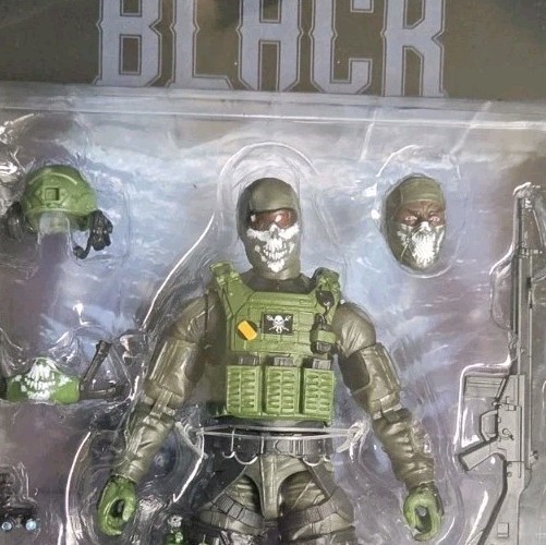 VALAVERSE ACTION FORCE 1:12 THE BLACK CORSAIRS VARIANT B 6” FIGURE GI JOE MOSC