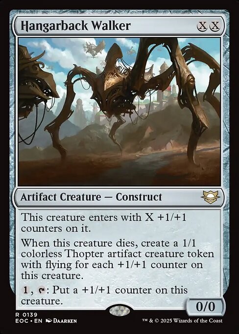 Hangarback Walker 139 R Normal EOC MTG NM