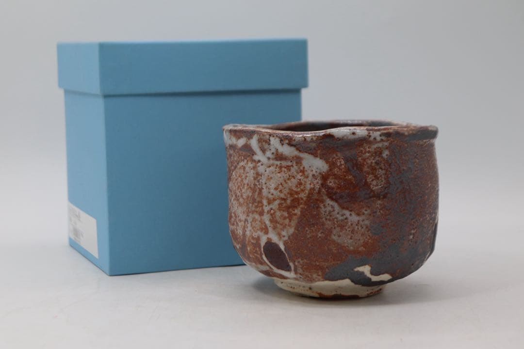 Tea Utensils 820 Shino ware bowl shipping included 260822