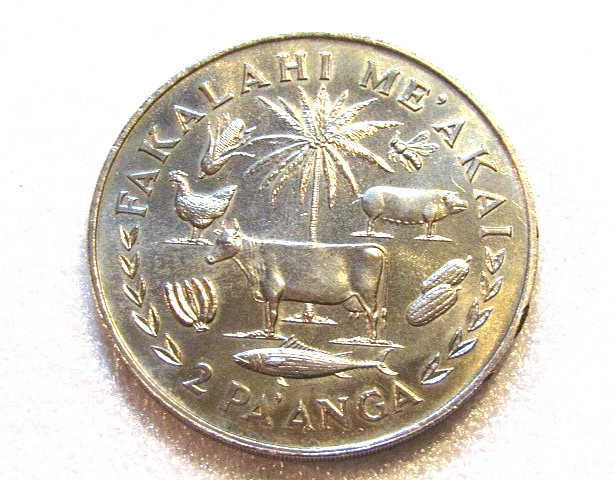 1978 Tonga 2 Pa\'anga F.A.O. unc Coin Low Mintage 10.000