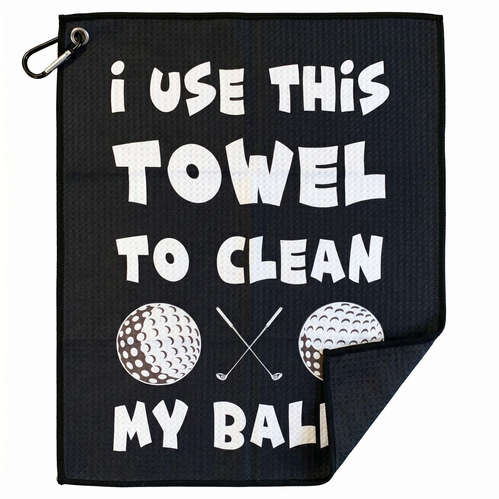 SHANKITGOLF Towel, Funny Microfiber Small, I Use This Towel to Clean My Balls SHANKITGOLF Towel, Funny Microfiber Small, I Use This Towel to Clean My Balls