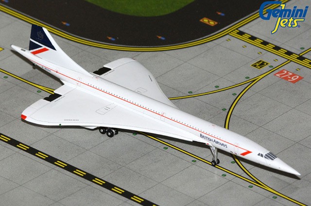 GJBAW2390 GeminiJets Concorde 1/400 Model G-BOAA British Airways GJBAW2390 GeminiJets Concorde 1/400 Model G-BOAA British Airways