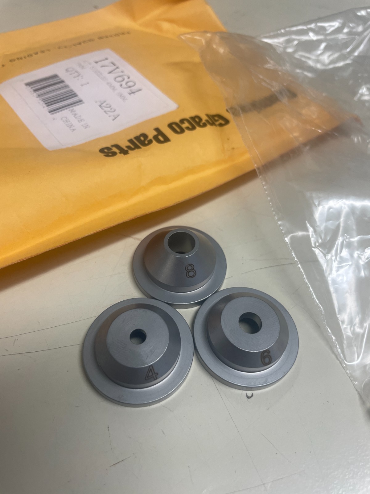 Graco 17V694 Texture nozzle set 4,6,8mm Graco 17V694 Texture nozzle set 4,6,8mm