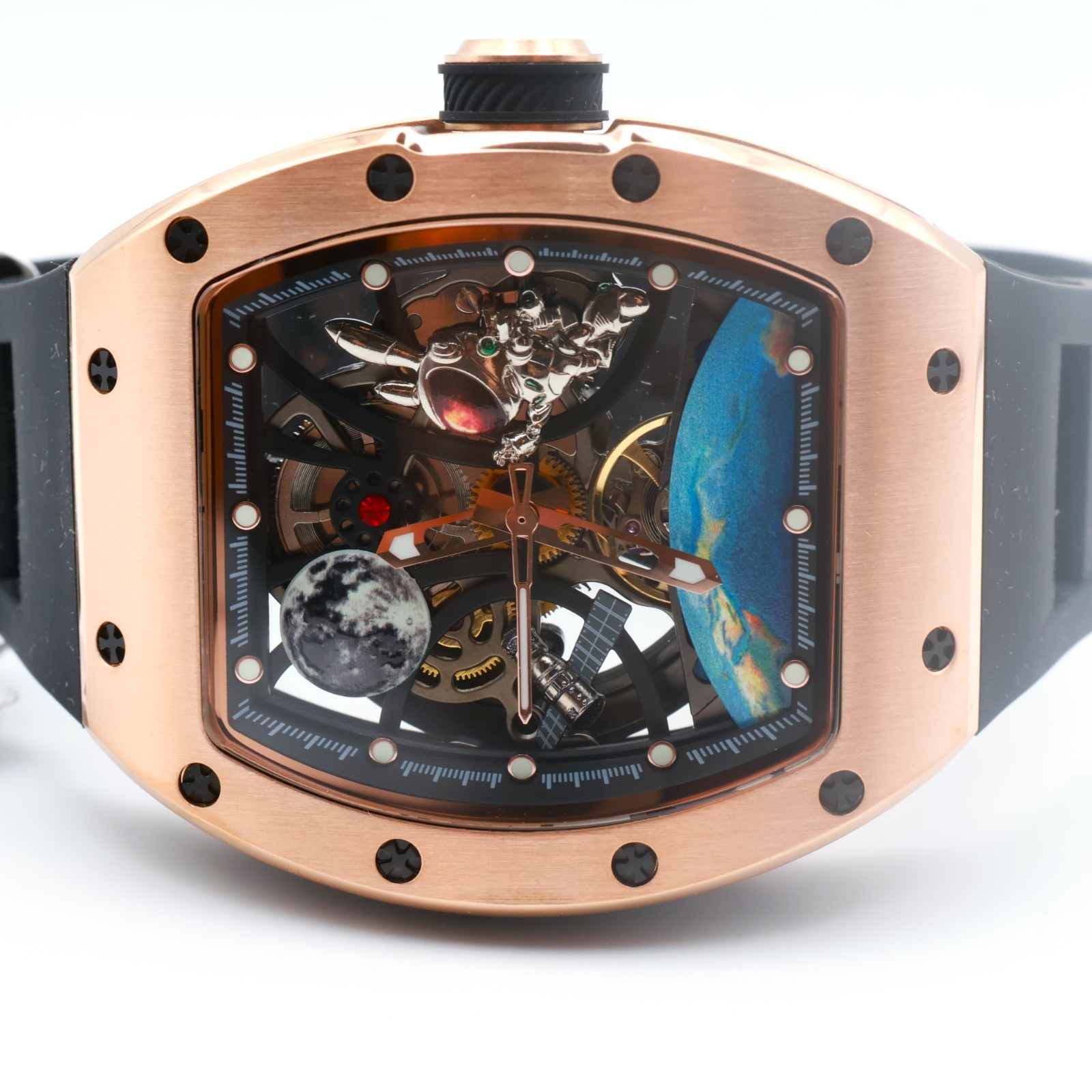 Invicta S1 Rally Interstellar Automatic Men's Watch 41mm Black Skeleton 49011 Invicta S1 Rally Interstellar Automatic Men's Watch 41mm Black Skeleton 49011