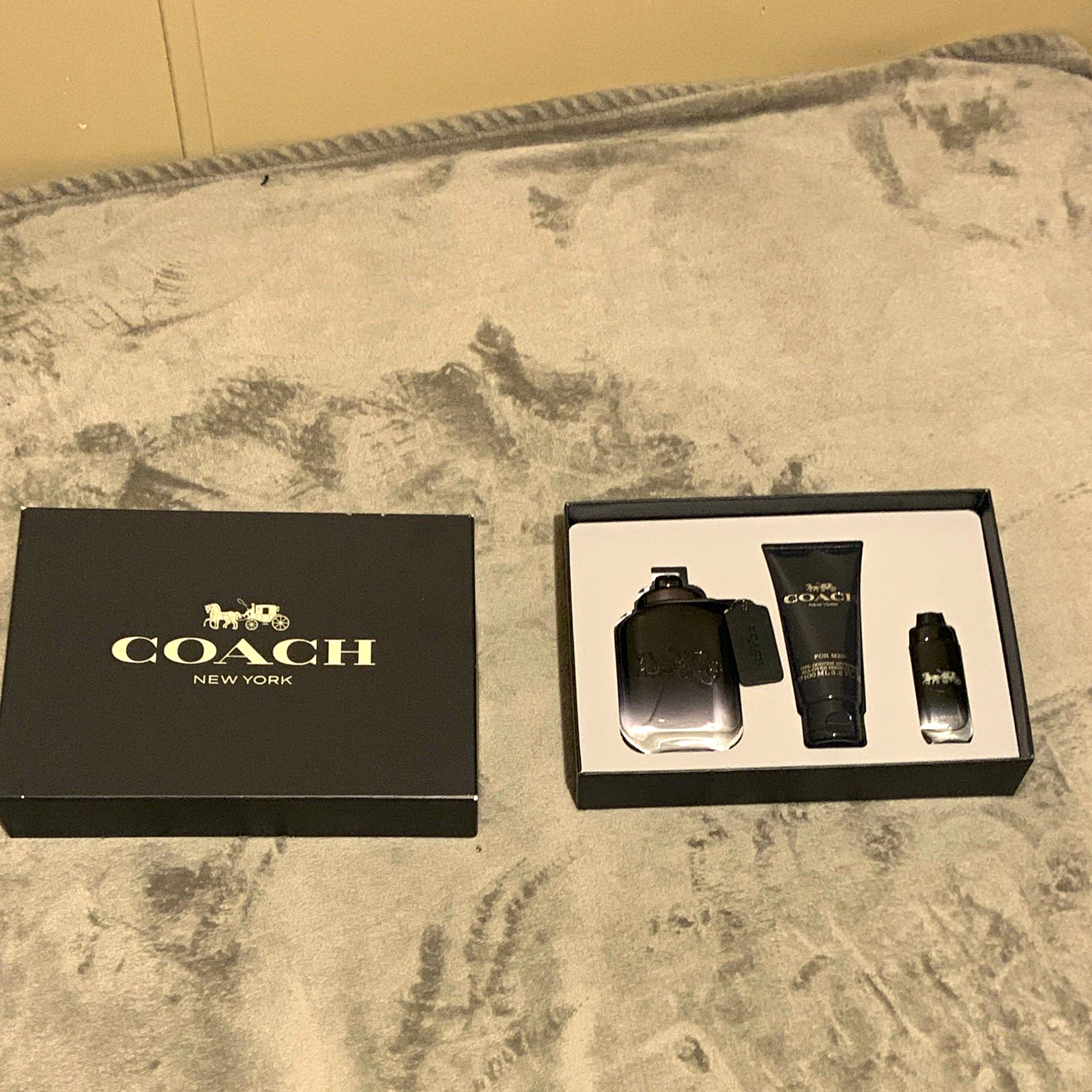 Coach Coach New York Men’s Gift Set Spray, Regular Size 3.3 fl oz
