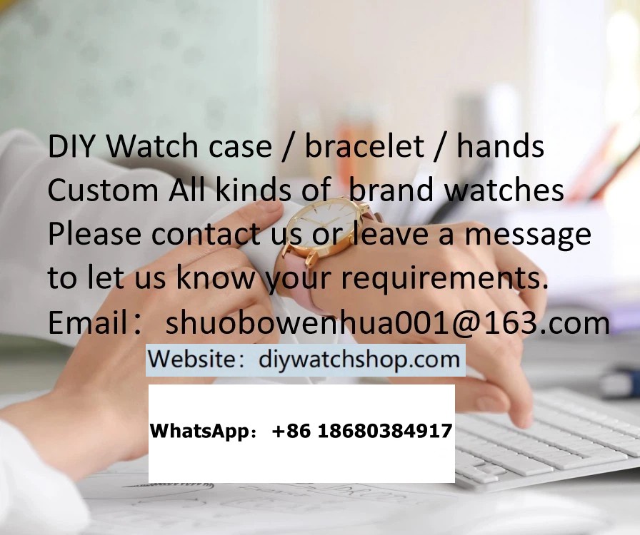 DIY Watch case+ bracelet+hands Custom watches Assembling Watch kits consultancy DIY Watch case+ bracelet+hands Custom watches Assembling Watch kits consultancy