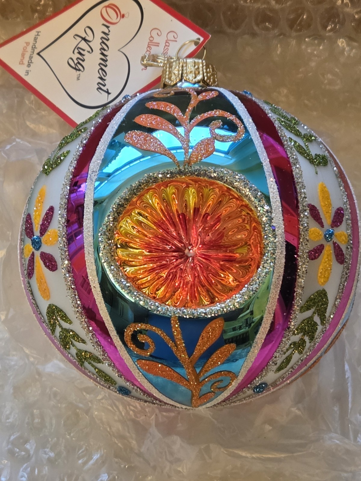 Ornament King Heartfully Yours Christopher Radko CRYSTAL REFLECTIONS Ornament Ornament King Heartfully Yours Christopher Radko CRYSTAL REFLECTIONS Ornament