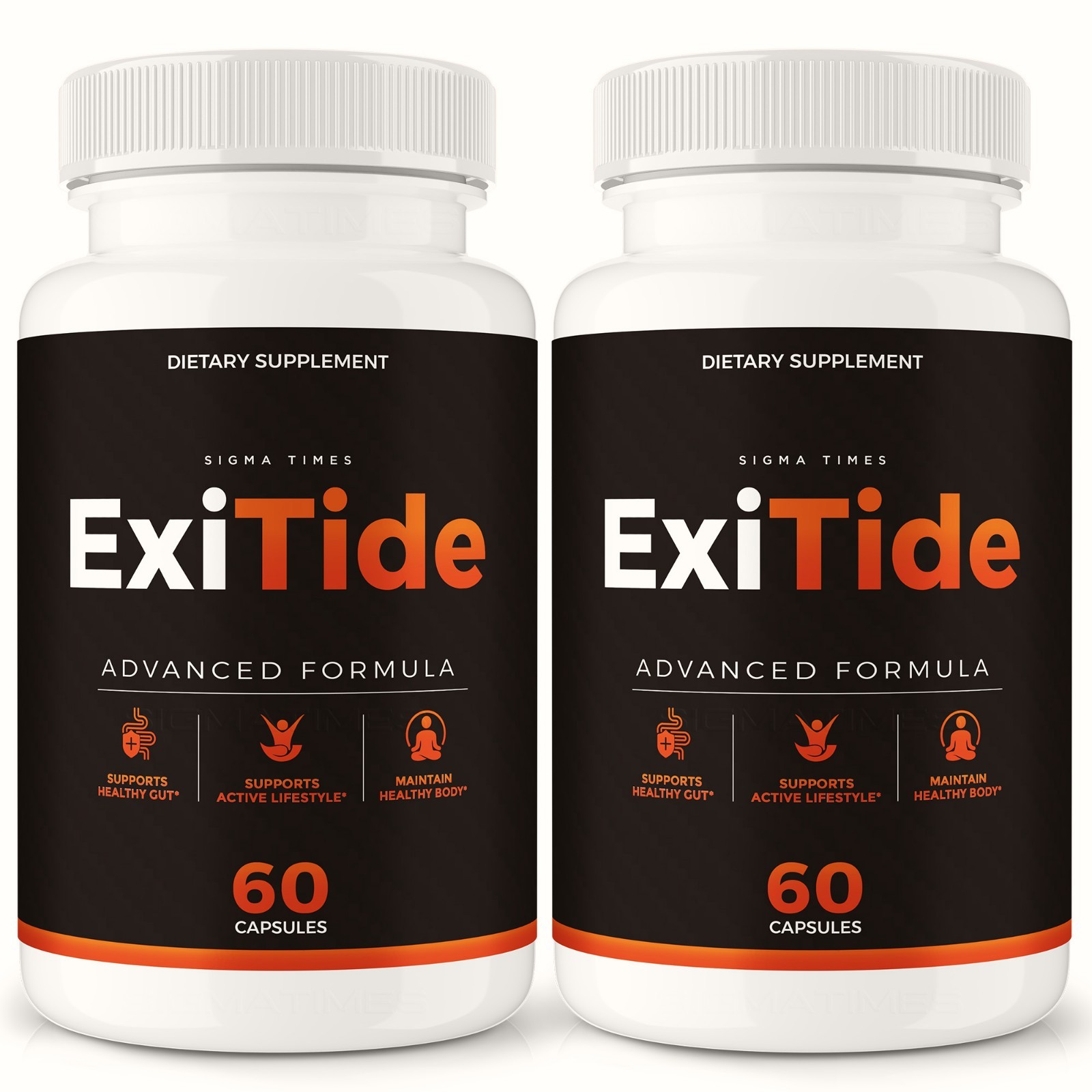 ExiTide Capsules - Premium Weight Management Support Supplement Pills (2 Pack)