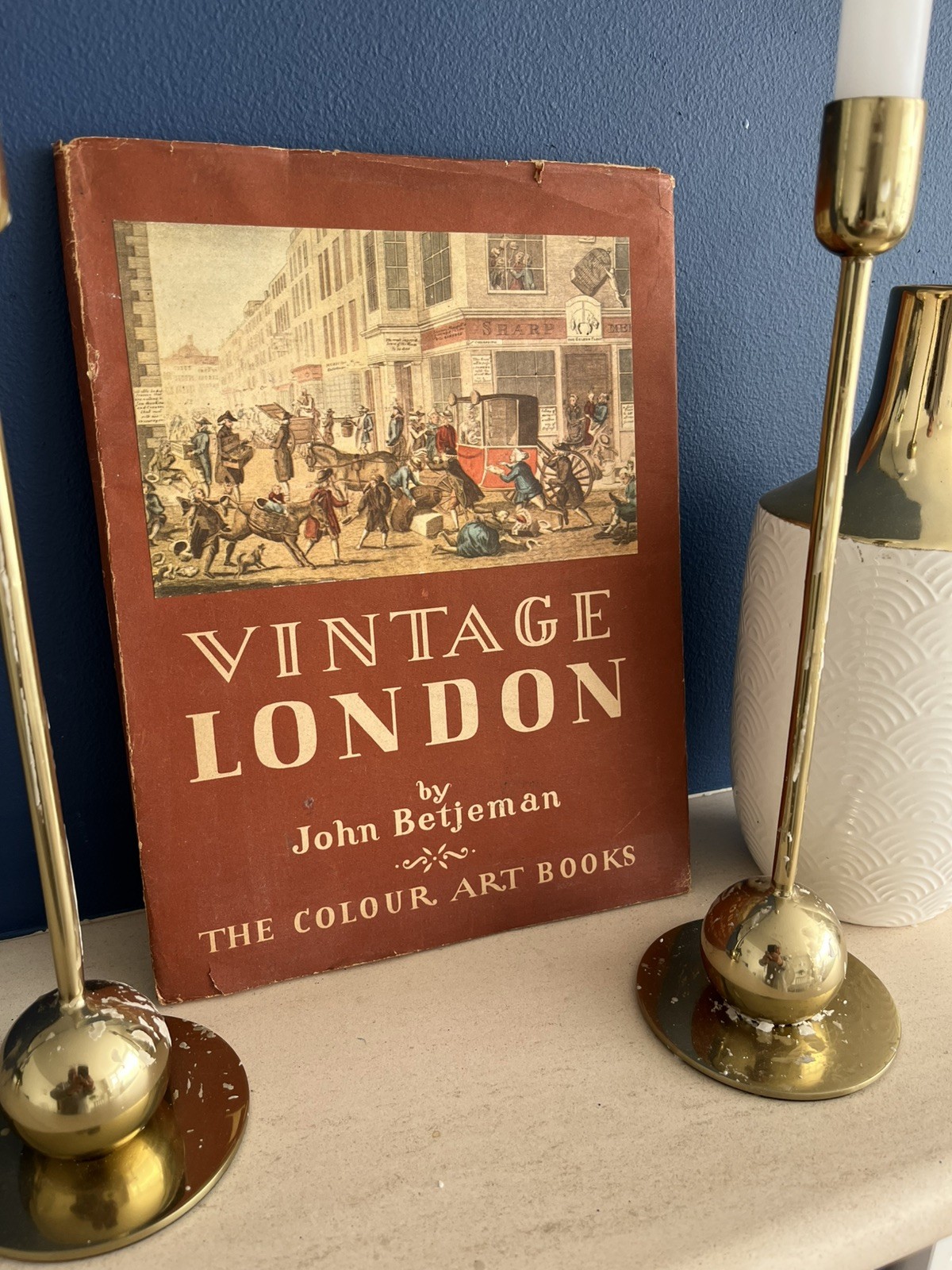 Vintage London John Betjeman The Colour Art Books 1st Edition 1942 VGC Vintage London John Betjeman The Colour Art Books 1st Edition 1942 VGC