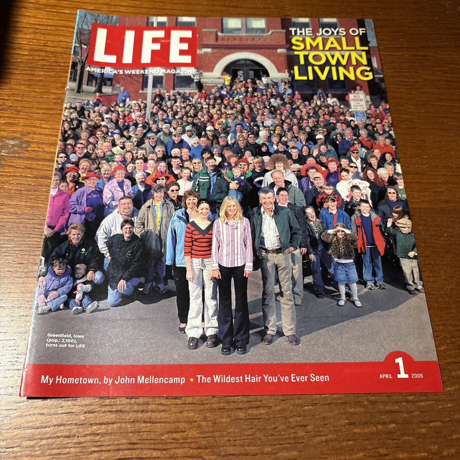 VTG 2005 Life MAGAZINE: Joys of Small Town Living / My Hometown John Mellencamp
