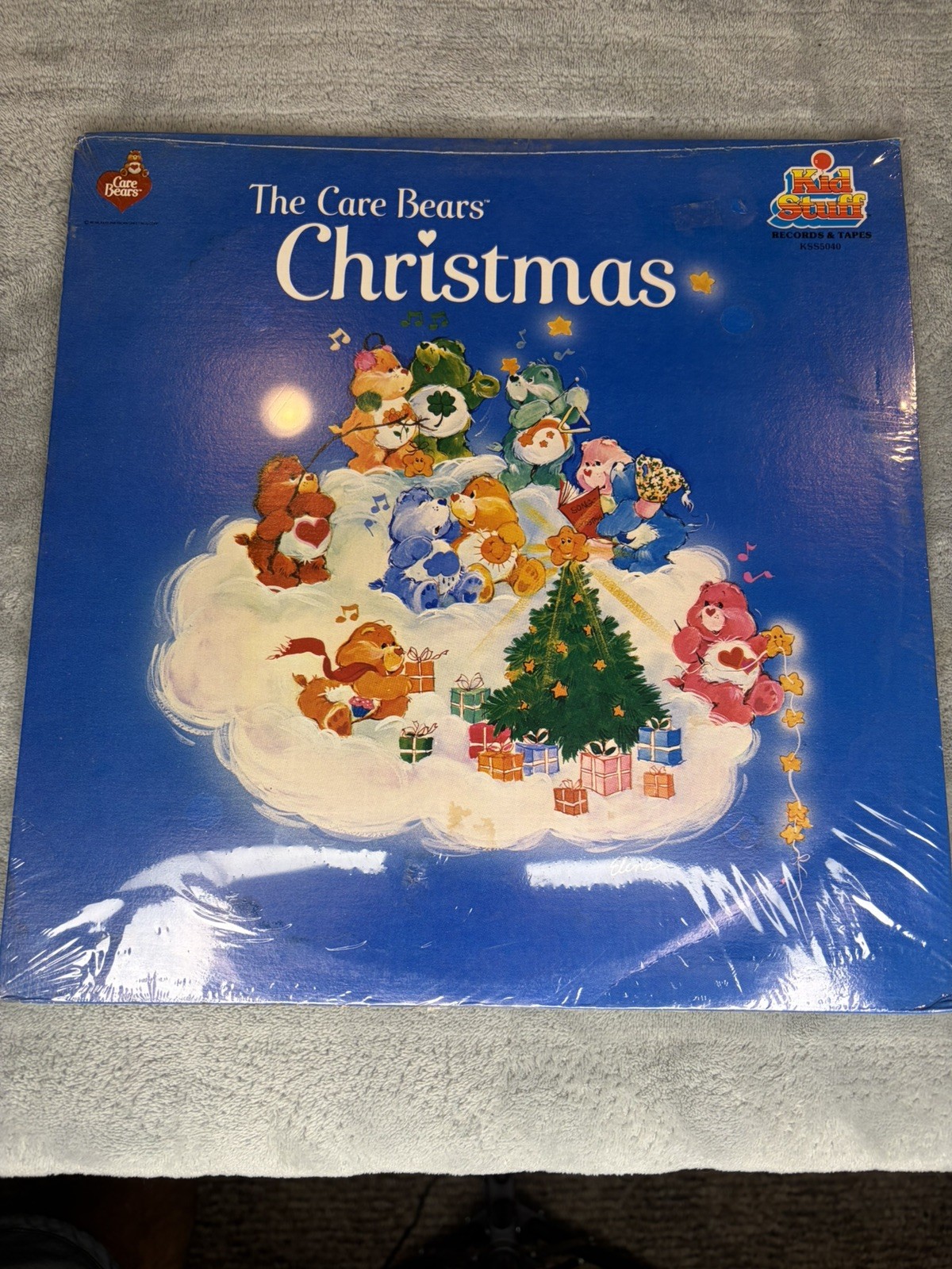 Vintage 1983 Care Bears Christmas Vinyl LP Record Factory Sealed Kid Stuff 