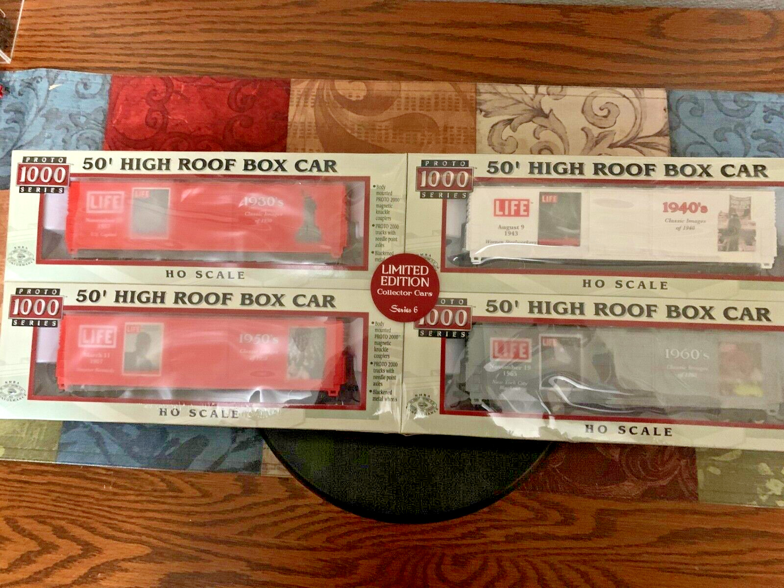 LIFE MAGAZINE ADVERTISING CAR Set #6 - HO SCALE - \