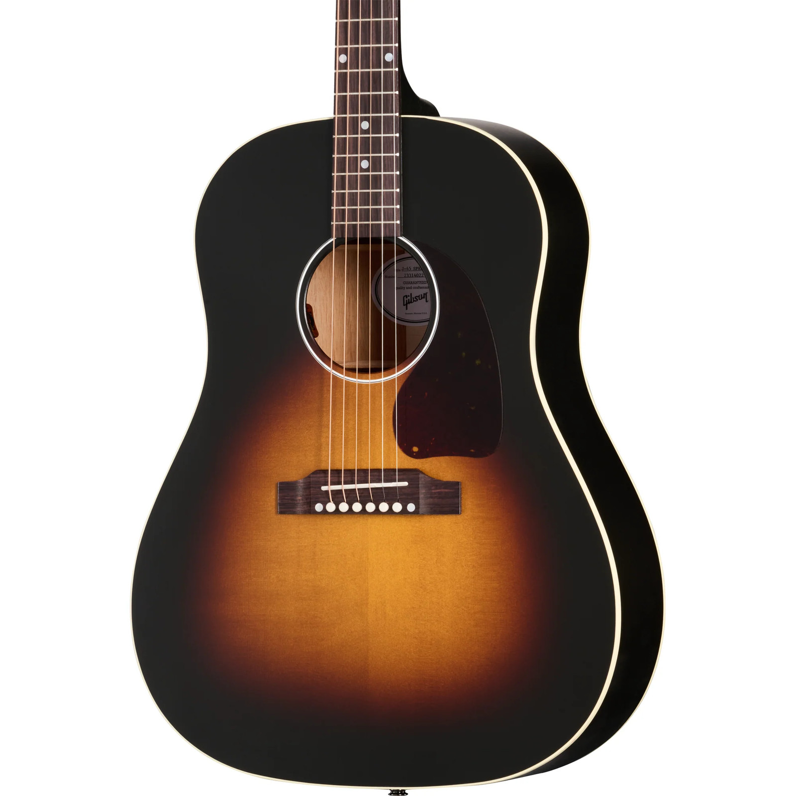 Gibson J-45 Special Acoustic Electric Guitar - Satin Vintage Sunburst