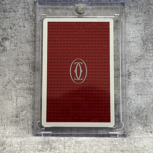 Cartier Authentic Playing Card - 7 of Diamonds