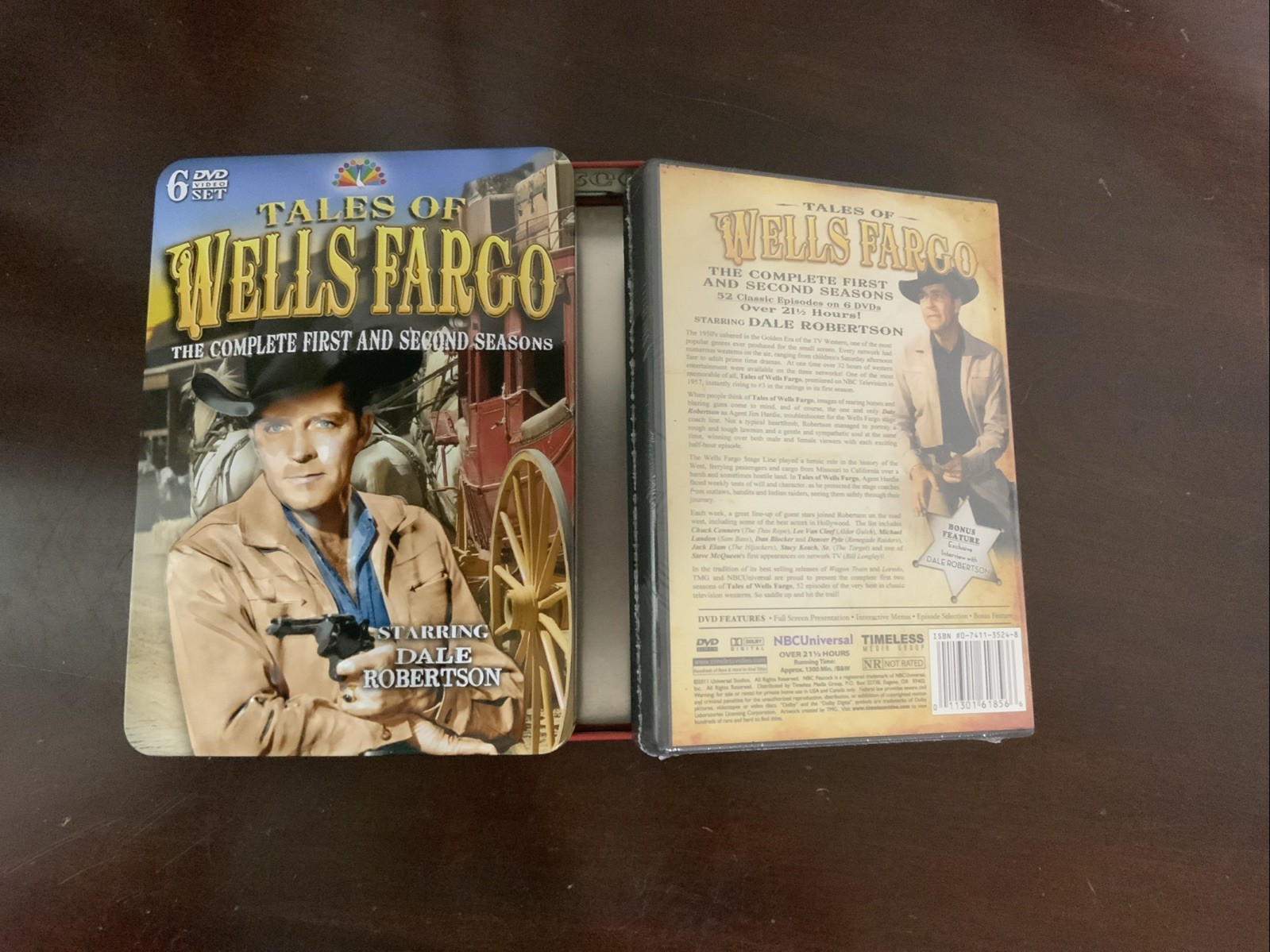 SEALED Tales of Wells Fargo: Complete First & Second Seasons w/ Collectors Tin