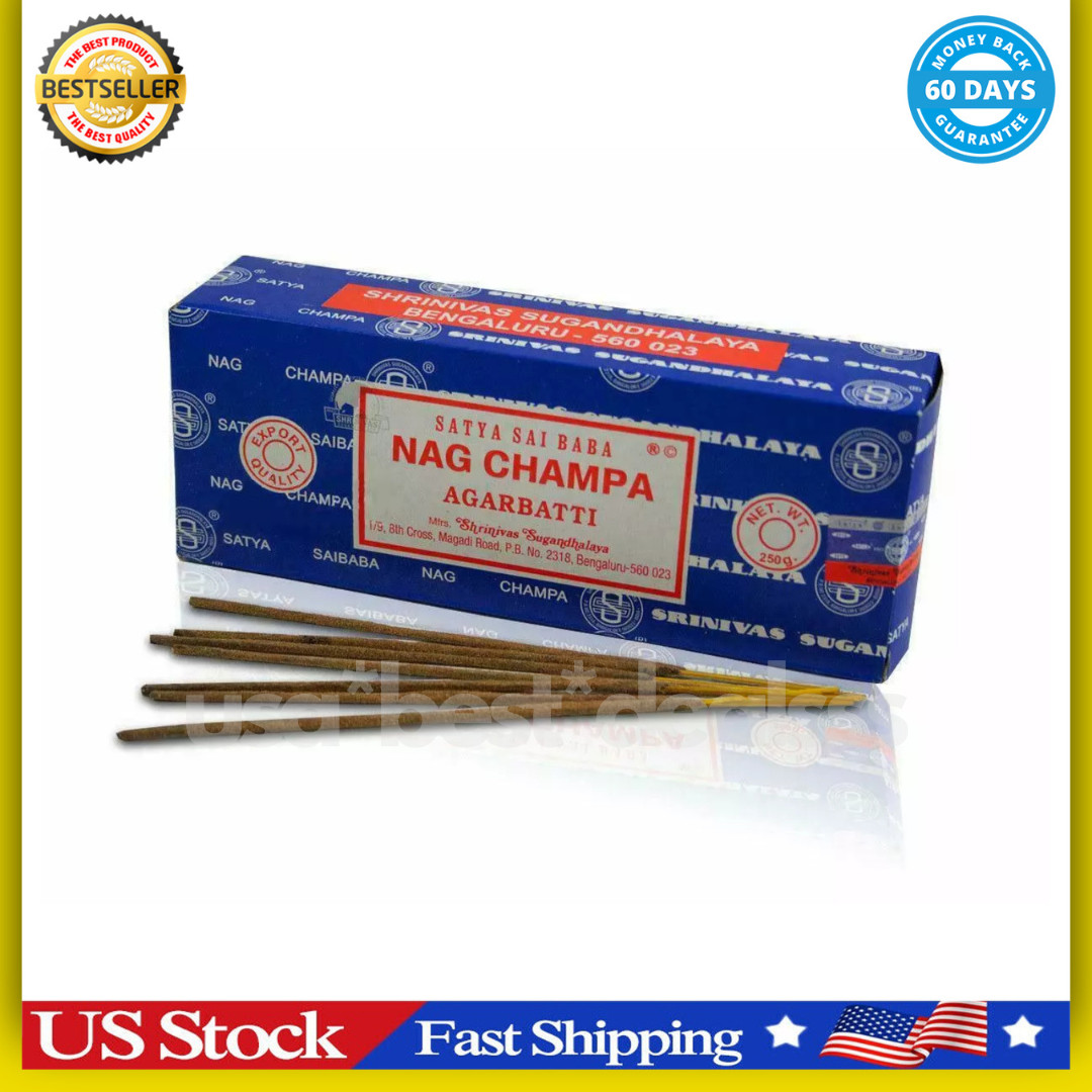 Satya Sia Baba Nag Champa Incense Sticks 250 Gram Box Satya Sia Baba Nag Champa Incense Sticks 250 Gram Box