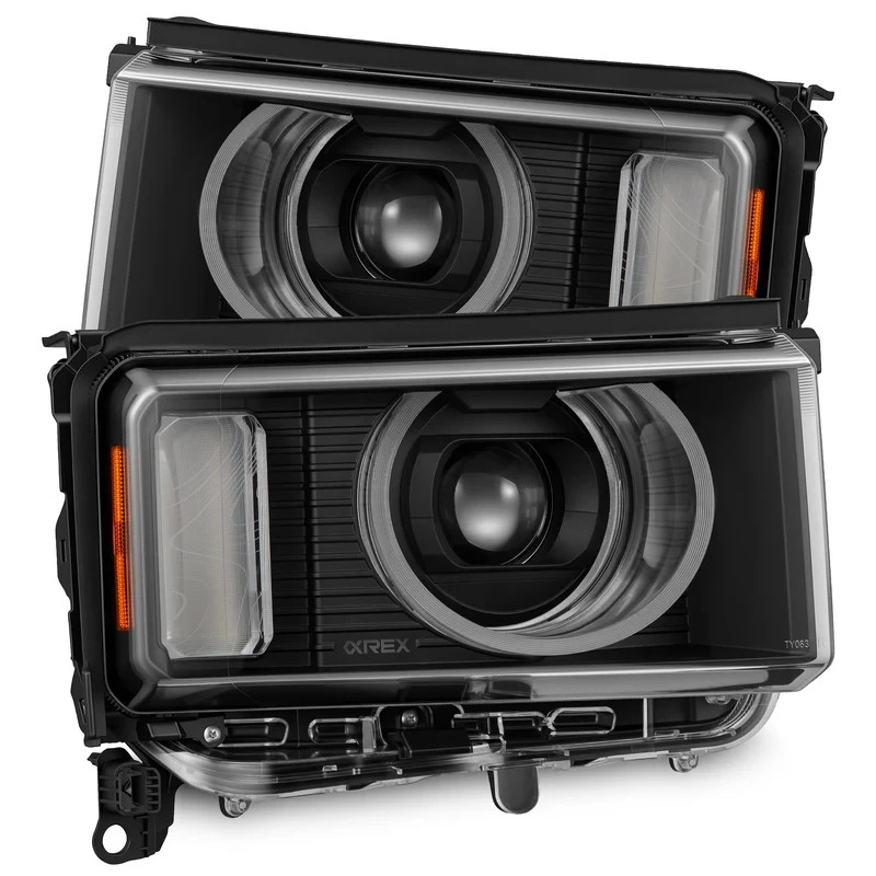 For 24-27 Toyota Land Cruiser Heritage AREX LUXX Black LED Projector Headlights