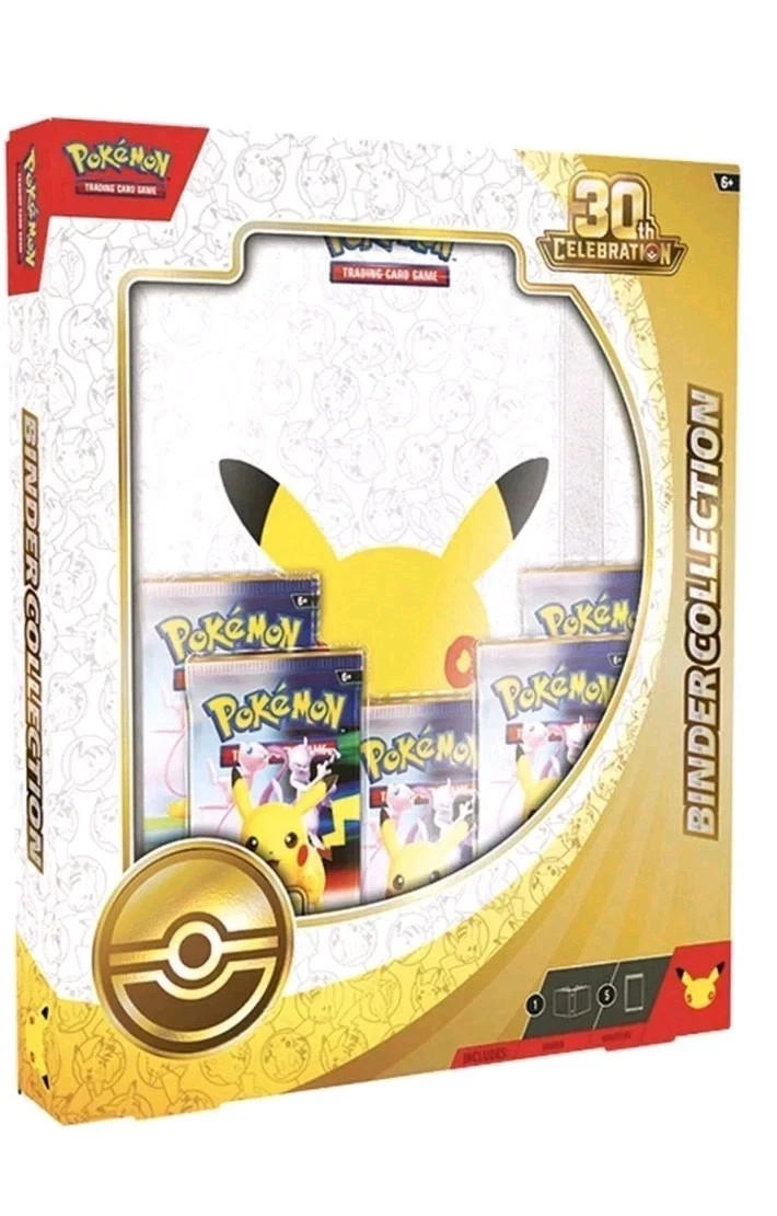 Pokémon TCG 30th Celebration Binder Collection Box Preorder Pokémon TCG 30th Celebration Binder Collection Box Preorder