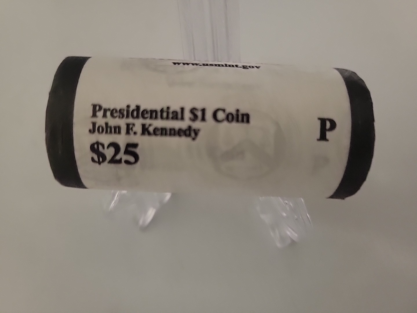 2015-P John Kennedy Presidential $1 Coin Roll of $25 Unc US Mint BU