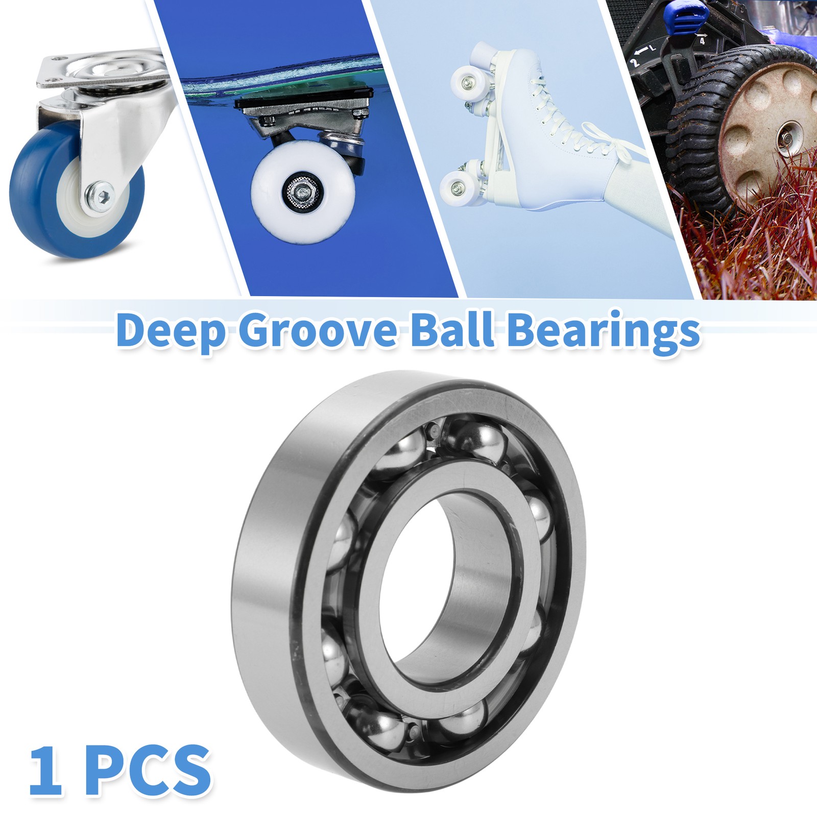 6311 & Deep Groove Ball Bearings 55x120x29mm 1 Pc Scooter Skateboard Wheel 6311 & Deep Groove Ball Bearings 55x120x29mm 1 Pc Scooter Skateboard Wheel