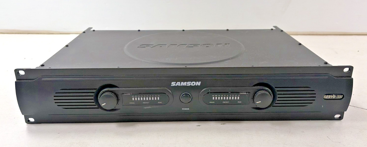 SAMSON SERVO 300 2 Channel Rack-Mountable Power Amplifier