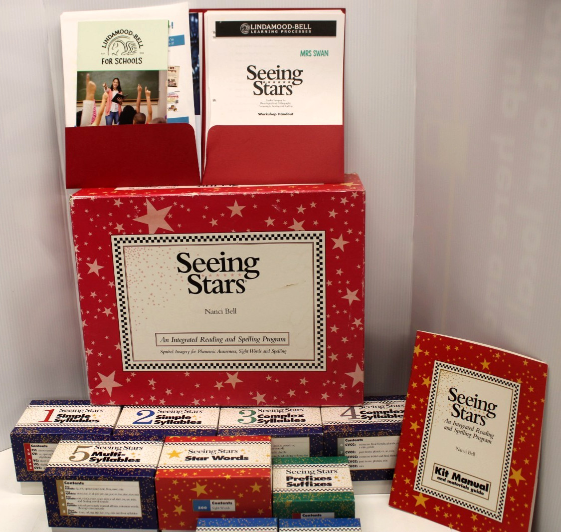 Seeing Stars Nanci Bell Integrated Reading & Spelling Program W/ Paperwork Seeing Stars Nanci Bell Integrated Reading & Spelling Program W/ Paperwork