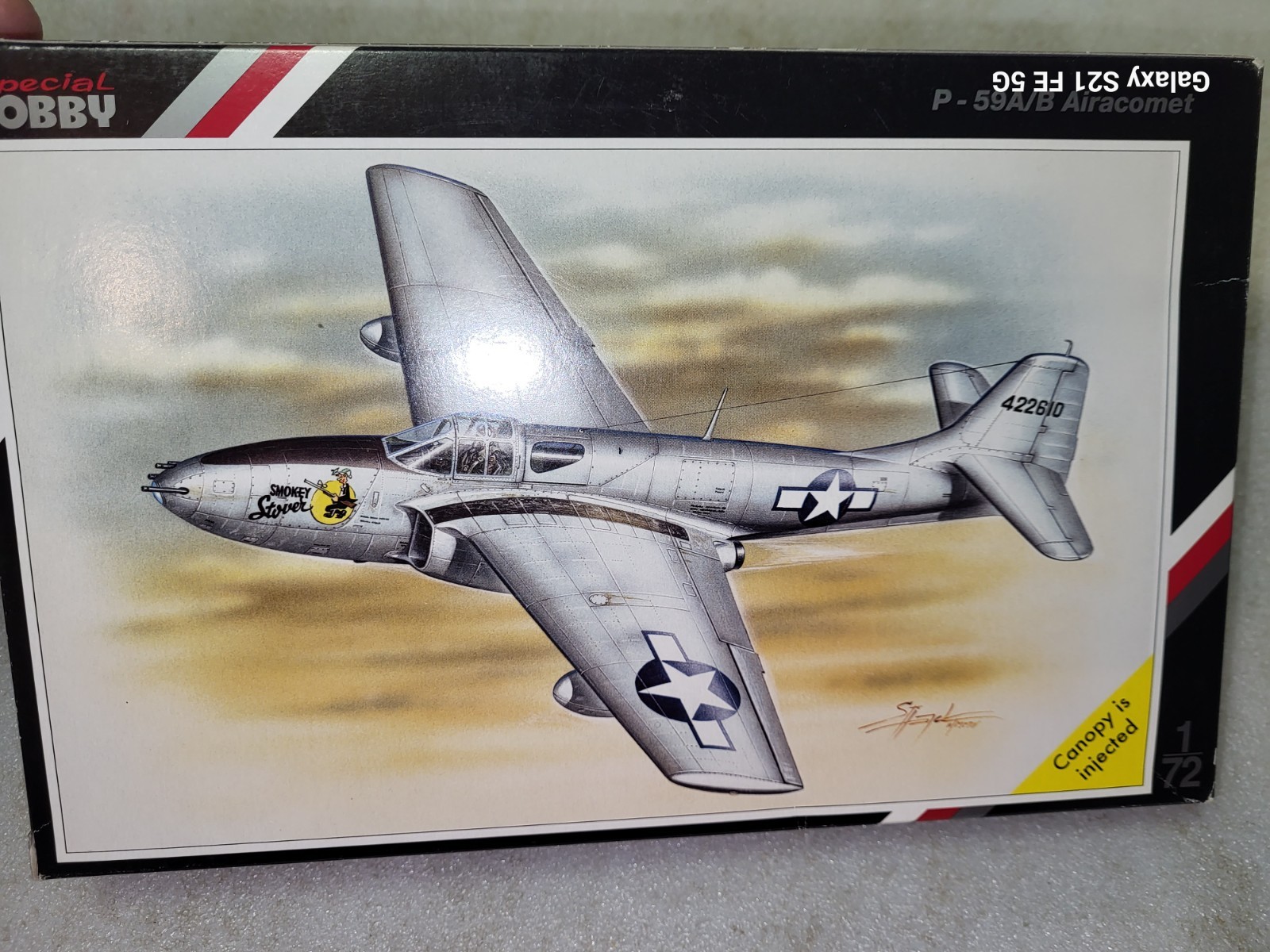 Special Hobby P-59A/B Airacomet Airplane Model Kit 1/72 #SH72058 Special Hobby P-59A/B Airacomet Airplane Model Kit 1/72 #SH72058