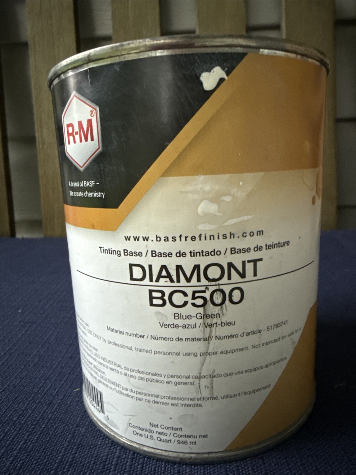 RM Diamont BC500 Blue-Green Toner 1 Qt Unused RM Diamont BC500 Blue-Green Toner 1 Qt Unused