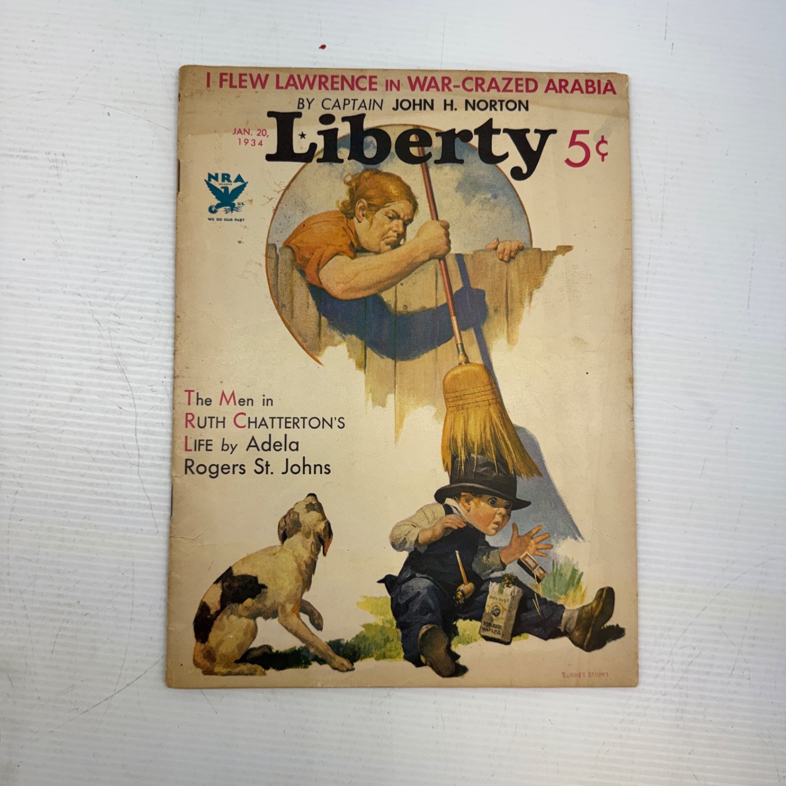 Liberty Magazine Vol. 11 #3 VG- 3.5 1934 Liberty Magazine Vol. 11 #3 VG- 3.5 1934