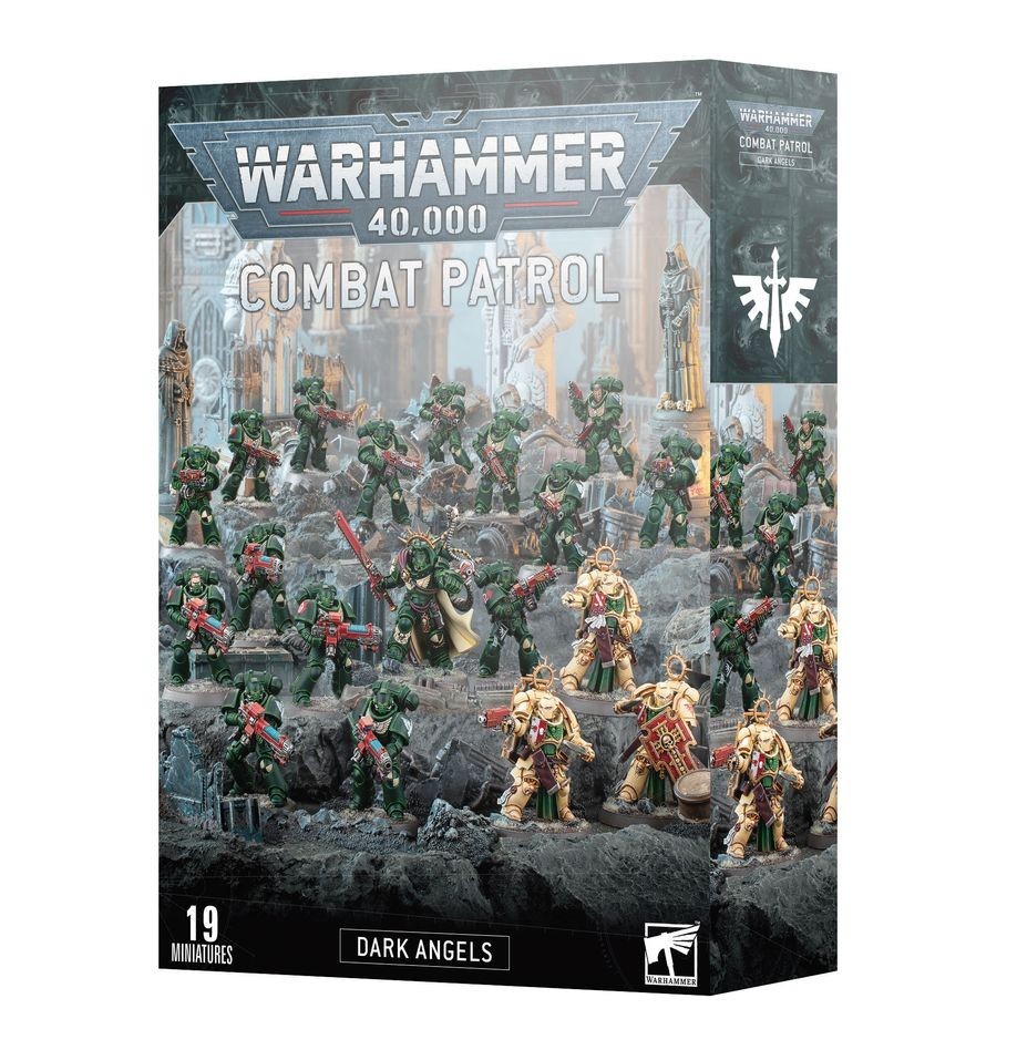 Warhammer 40K Combat Patrol Dark Angels 19 Miniatures