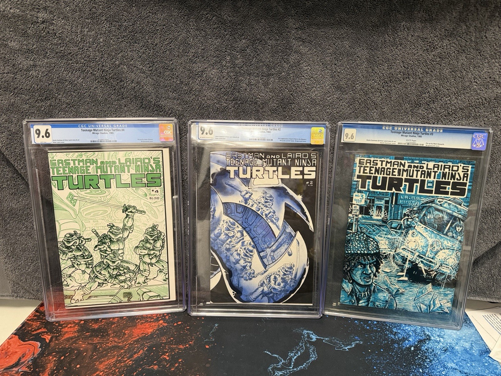 Teenage Mutant Ninja Turtles #2 #3 #4 CGC 9.6  (Bundle) 1st prints